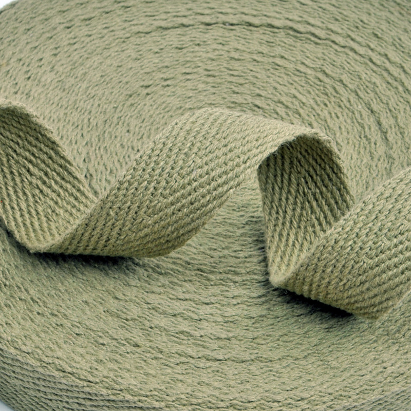 Cotton herringbone webbing for clothes08