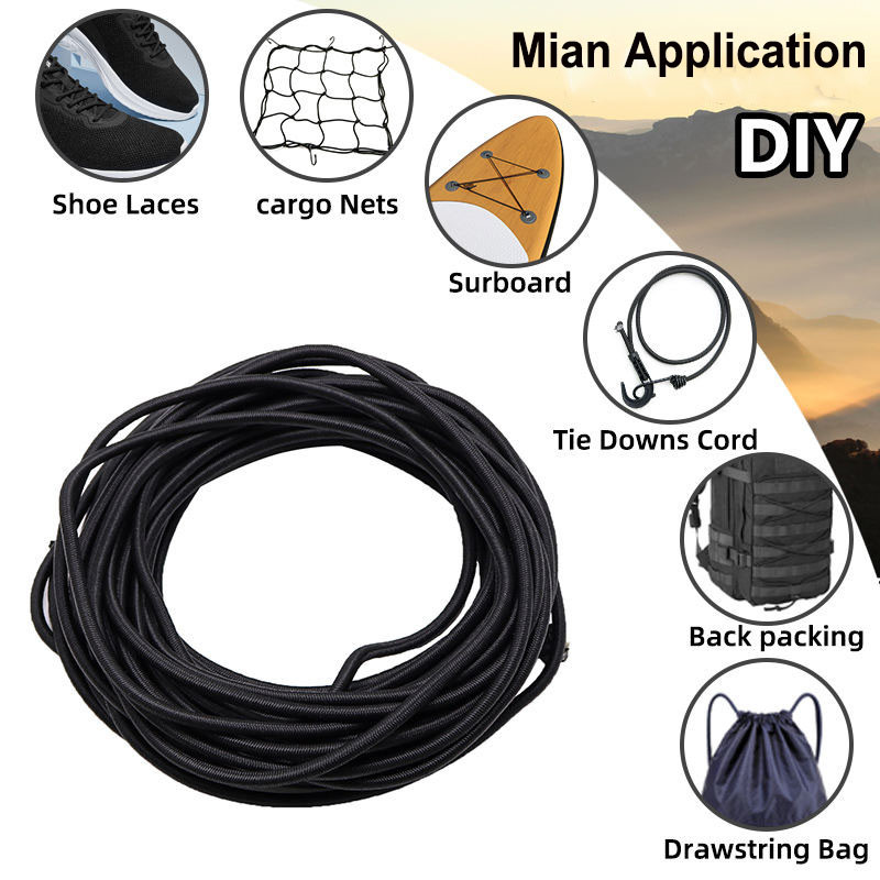 Heavy duty elastic bungee cord07