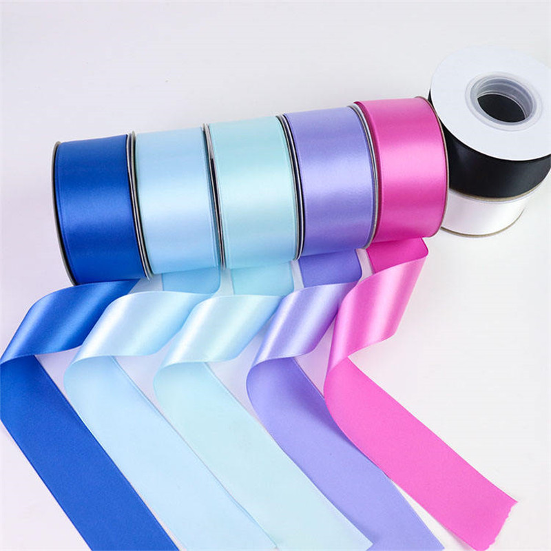 Polyester satin ribbon colorful gift ribbon01