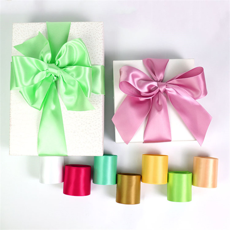 Polyester satin ribbon colorful gift ribbon08